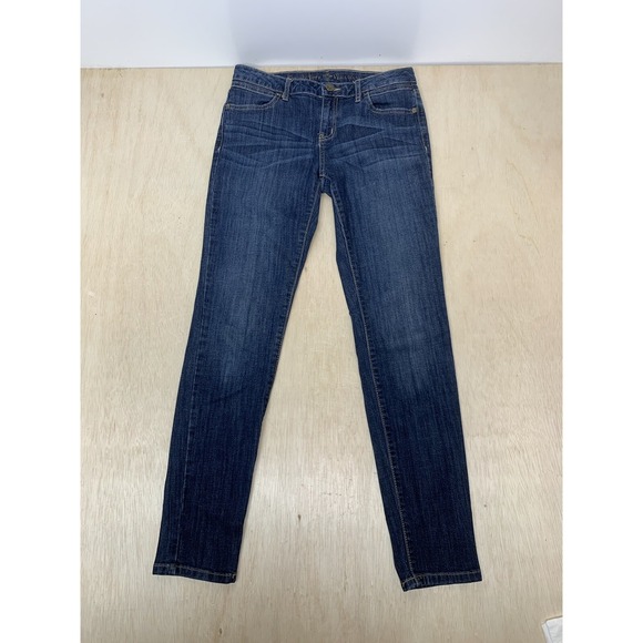 Simply Vera Wang Women's Jeans Size 2‎ Blue Denim Mid-Rise Skinny Jeans 28x30 - Picture 5 of 11